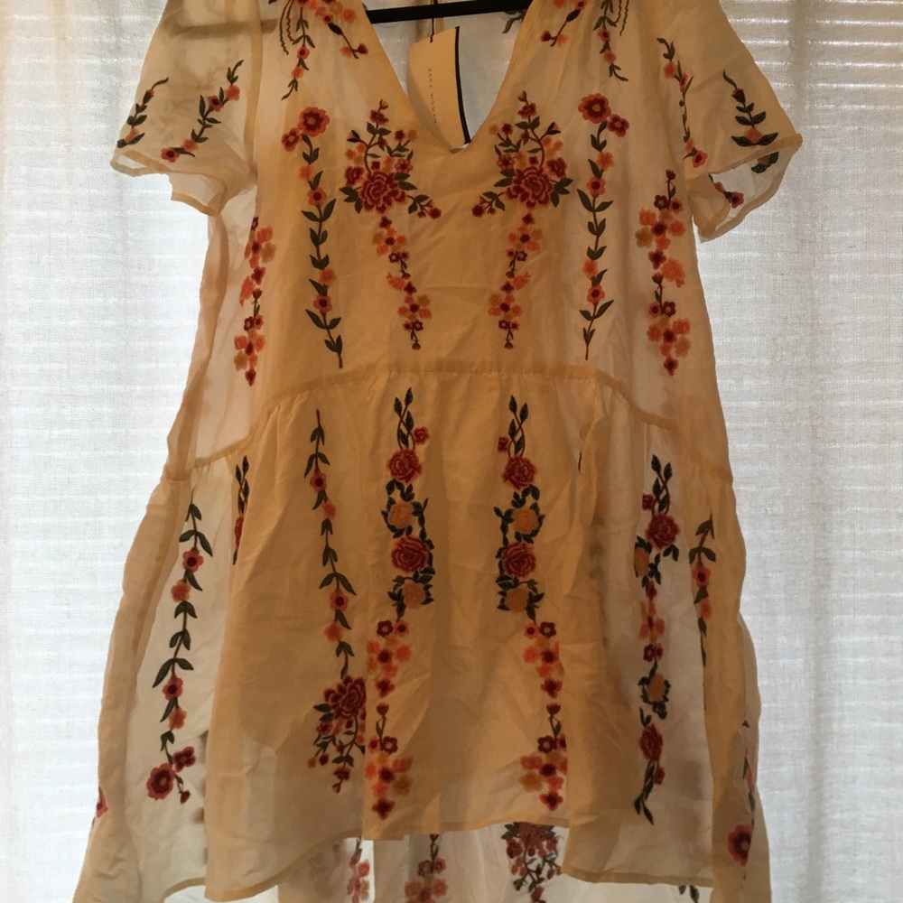 Zara floral dress NWT